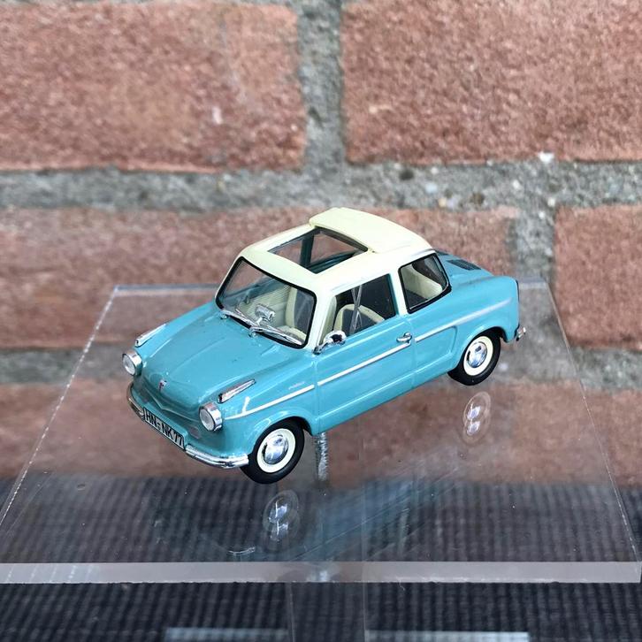 NOREV NSU PRINZ MET SCHUIFDAK, Hobby en Vrije tijd, Modelauto's | 1:43, Zo goed als nieuw, Auto, Norev, Ophalen of Verzenden