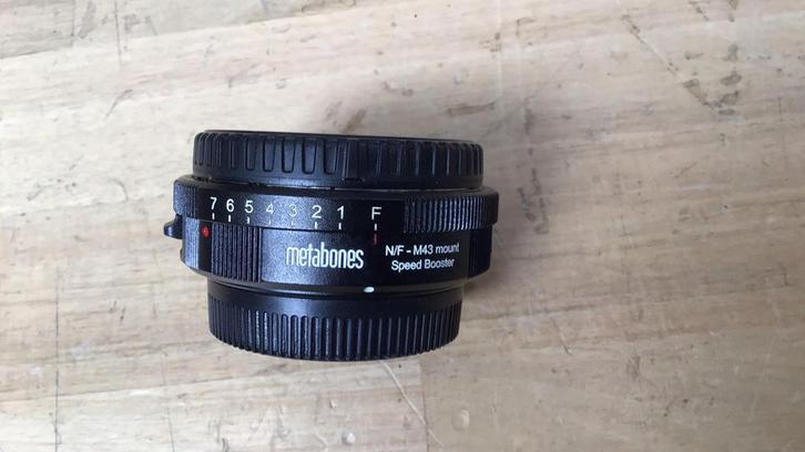 Metabones ULTRA 0.71x – Nikon F - Micro Four Thirds (MFT), Audio, Tv en Foto, Converters, Gebruikt, Ophalen