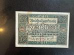 Reichsbanknote 10 mark 1920, Postzegels en Munten, Bankbiljetten | Europa | Niet-Eurobiljetten, Ophalen of Verzenden