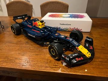 Blockzone Oracle Redbull F1-auto Max Verstappen beschikbaar voor biedingen