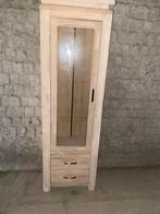Houten vitrine, Huis en Inrichting, Ophalen, Nieuw, Glas