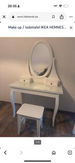 Make up tafel, Huis en Inrichting, Tafels | Kaptafels, 100 tot 150 cm, Zo goed als nieuw, .., Hout