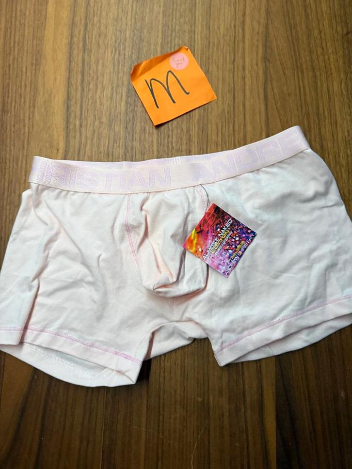 Andrew Christian herenboxer, maat M, roze, Kleding | Heren, Ondergoed, Boxer, Roze, Ophalen of Verzenden