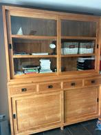 Mooie teakhouten buffetkast, Ophalen of Verzenden, Gebruikt, 25 tot 50 cm, 200 cm of meer