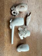 Bodemvondst bodemvondsten kleipijp pijpenkop pijpenkoppen, Antiek en Kunst, Antiek | Keramiek en Aardewerk, Ophalen