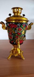 Samovar handbeschilderd, Antiek en Kunst, Ophalen
