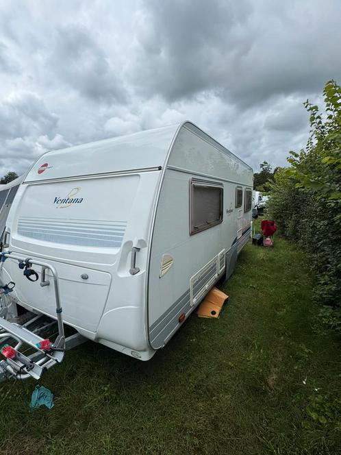 Prachtige Buerstner Ventana 460TS In top staat! Evt met tent, Caravans en Kamperen, Caravans, Particulier, tot en met 4, 1000 - 1250 kg