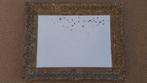 Prikbord in sierlijke houten lijst 70x90, Ophalen, Gebruikt, 50 tot 75 cm, 75 tot 100 cm