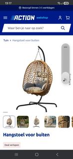 Hangstoel / schommelstoel / schommelei, Ophalen, Zwart, Zo goed als nieuw, Metaal