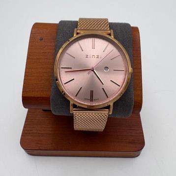 Zinzi Z405 Dameshorloge Rose met datum en roze wijzer beschikbaar voor biedingen