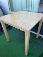 Houten Norden tafel Ikea, Huis en Inrichting, Tafels | Eettafels, Ophalen, Gebruikt, Vierkant, 50 tot 100 cm