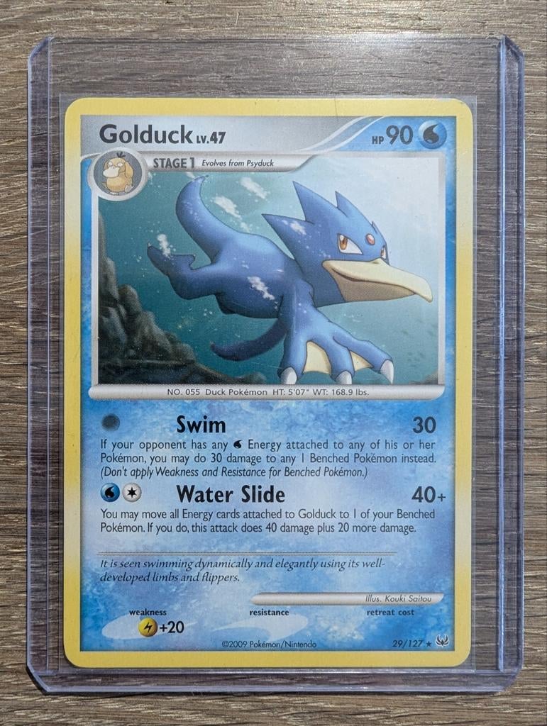 Golduck uit Platinum 29/127, Ophalen of Verzenden, Zo goed als nieuw, Losse kaart