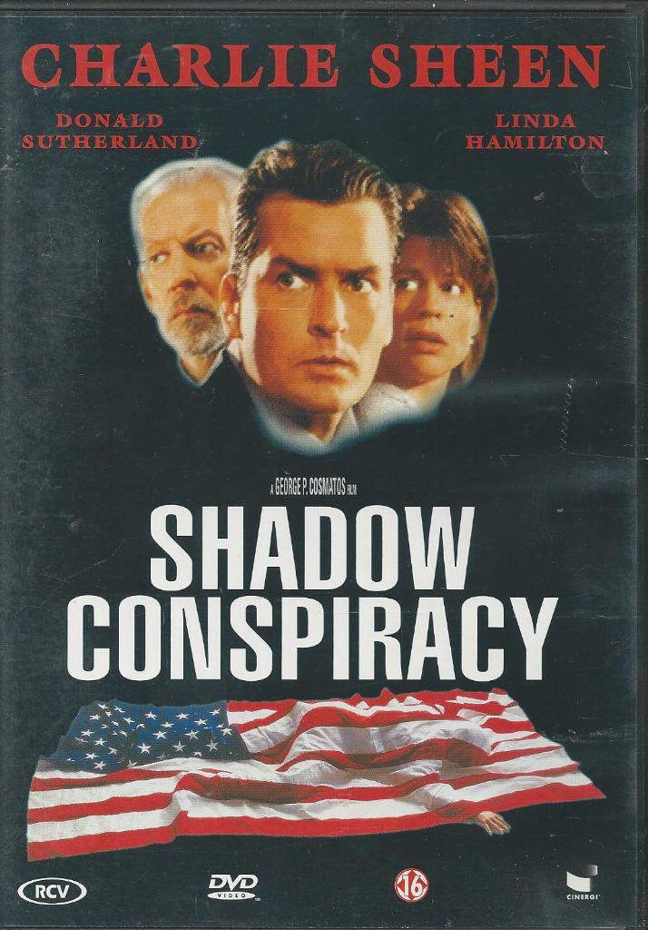 Shadow conspiracy met o.a. Donald Sutherland, Charlie Sheen, Cd's en Dvd's, Dvd's | Klassiekers, Nieuw in verpakking, Actie en Avontuur