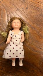 Antiek schildpad popje 8 cm, Ophalen of Verzenden