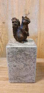 EEKHOORN / bronzen beeld / 9 cm, Dierenbeeld, Nieuw, Info@huisentuindecoratiemarie.nl, Huis en tuin decoratie marie
