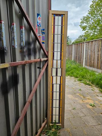 Groot glas in lood raam  beschikbaar voor biedingen