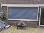 Elektrische zonnescherm, Tuin en Terras, Zonneschermen, Ophalen, Zo goed als nieuw, Knikarmscherm