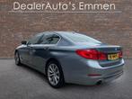 BMW 5 Serie 520d LEDER SPORTSTOELEN NAVIGATIE LM VELGEN, Achterwielaandrijving, Euro 6, Diesel, Blauw