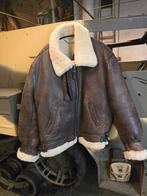 Vintage lammy coat - shearling - pilotenjas XXL, Ophalen of Verzenden, Gedragen, Overige maten, Bruin