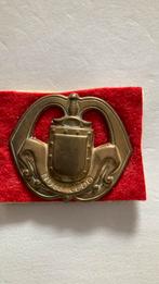 Baretembleem Regiment Infanterie, Ophalen of Verzenden, Landmacht, Nederland, Embleem of Badge