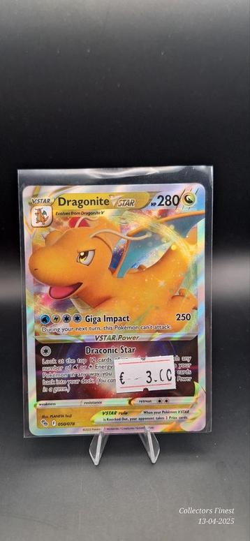 Dragonite vstar pgo 050 pokemon go  beschikbaar voor biedingen