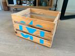 Fietskrat hout met AH logo van Willex, Ophalen of Verzenden, Zo goed als nieuw, Fietskrat, WILLEX