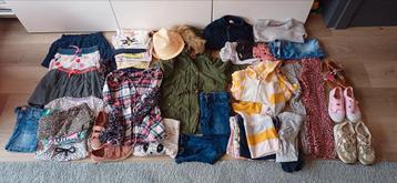 Meisjes kleding maat 110-116 beschikbaar voor biedingen