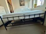 Elektrisch verstelbaar 2-persoonsbed 180x200 –Bossflex, Ophalen, Zwart, Tweepersoons, 180 cm