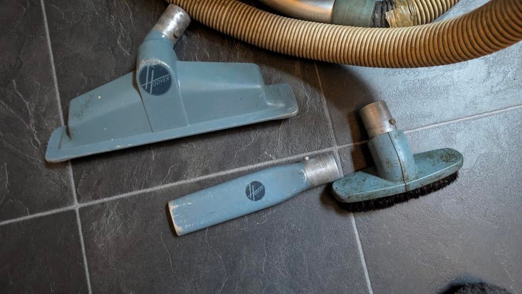 Vintage Hoover Stofzuiger - Sputnik Periode, Stofzak, Gebruikt, Stofzuiger, Ophalen of Verzenden