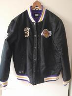 Bomber jack Lakers maat M, Ophalen of Verzenden, Zo goed als nieuw, Zwart