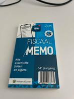 Fiscaal Memo Juli 2025, Boeken, Ophalen of Verzenden, Zo goed als nieuw, Overige niveaus