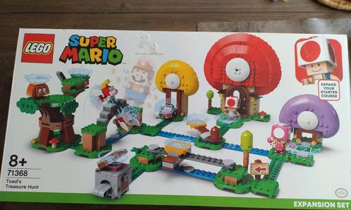 Lego super Mario 71368 Toad's treasure hunt., Kinderen en Baby's, Speelgoed | Duplo en Lego, Gebruikt, Lego, Complete set, Ophalen of Verzenden