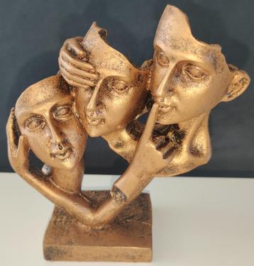 Sculptuur Denker beeldje beschikbaar voor biedingen