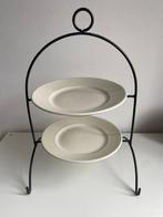 Etagere met 2 borden, Huis en Inrichting, Woonaccessoires | Etagères, Ophalen, Zo goed als nieuw