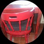 Tafel met stoel - Zo goed als nieuw!, Huis en Inrichting, Tafels | Eettafels, 100 tot 150 cm, Zo goed als nieuw, Rechthoekig, 50 tot 100 cm