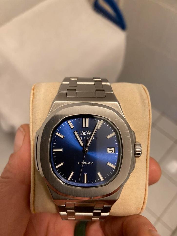 I&W Carnival Automatic 759G 3 ATM, Sieraden, Tassen en Uiterlijk, Horloges | Heren, Zo goed als nieuw, Overige merken, Ophalen of Verzenden