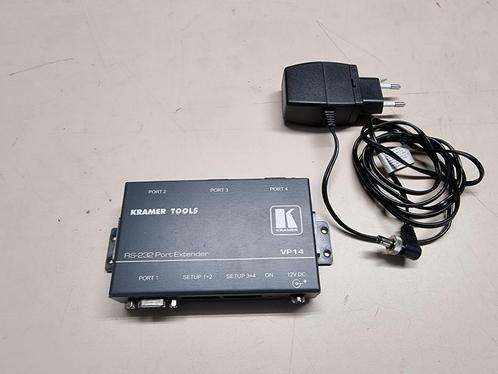 Kramer VP-14 1 in > 3 uit RS-232 verdeler, Computers en Software, Pc- en Netwerkkabels, Gebruikt, Ophalen of Verzenden