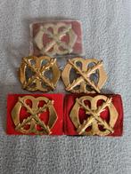 Baretemblemen Chasse., Verzamelen, Militaria | Algemeen, Ophalen of Verzenden, Landmacht, Nederland, Embleem of Badge