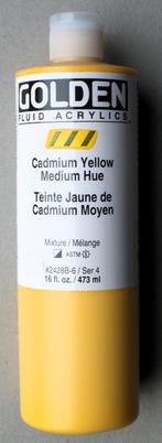Speciale Aanbieding: Golden Fluid Acrylics, flacons 473 ml., Hobby en Vrije tijd, Schilderen, Ophalen of Verzenden, Nieuw, Acrylverf