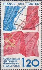 Frankrijk -FR1.31- 1975 - Diplomatieke Betrekkingen met USSR, Verzenden, Gestempeld