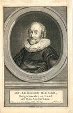 14 Gravure/ Ets Jacobus Houbraken van Andries Bicker - 1760, Ophalen of Verzenden