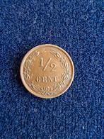 1/2 Cent 1906 - Koningin Wilhelmina, Ophalen of Verzenden, Koningin Wilhelmina, Overige waardes, Losse munt