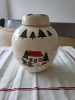 Mason’s Christmas Village ginger jar / gemberpot 1983 serie, Huis en Inrichting, Keuken | Servies, Overige typen, Overige stijlen