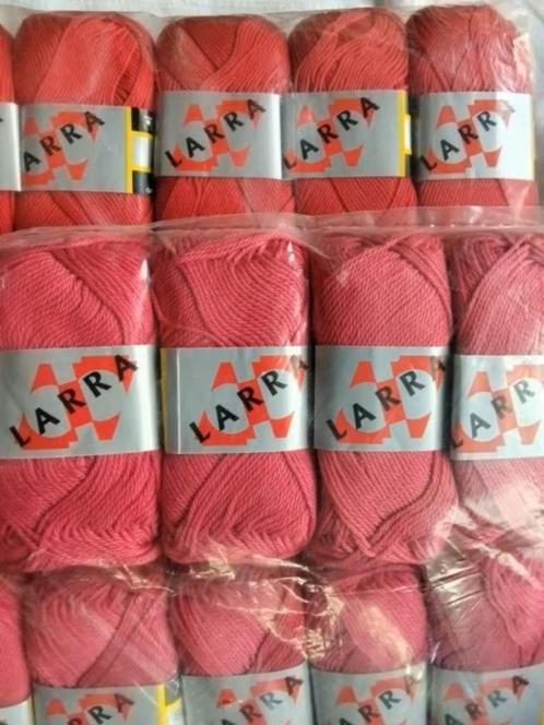 larra scheepjes gemerceriseerde katoen 21+ kleuren € 1,50, Hobby en Vrije tijd, Breien en Haken, Nieuw, Breien of Haken, Wol of Garen