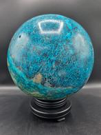 Erg grote chrysocolla bol, Topkwaliteit!, Verzamelen, Mineralen en Fossielen, Ophalen of Verzenden, Mineraal