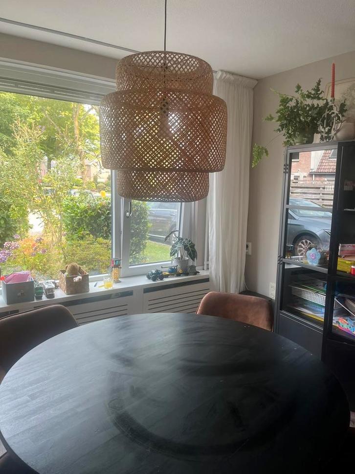 Ikea eettafellamp, Huis en Inrichting, Lampen | Hanglampen, Zo goed als nieuw, Minder dan 50 cm, Overige materialen, Ophalen of Verzenden
