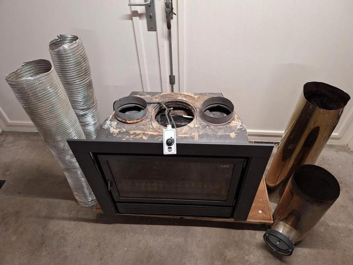 Te Koop Houtkachel, Huis en Inrichting, Haarden, Gebruikt, Houthaard, Ophalen of Verzenden