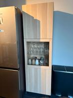 Houten servieskast Ikea, Huis en Inrichting, Kasten | Wandmeubels, Ophalen, 200 cm of meer, Zo goed als nieuw, Minder dan 150 cm