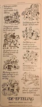 Efteling reclame uit tijdschrift  1975, Ophalen of Verzenden, Nieuw, Overige typen