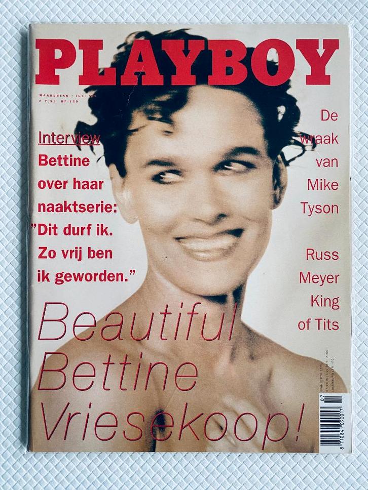Playboy Magazine (NL) 1995-07 | Bettine Vriesekoop, Boeken, Tijdschriften en Kranten, Zo goed als nieuw, Glossy, Ophalen of Verzenden